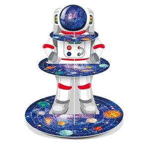Astronaut cupcake Stand holder